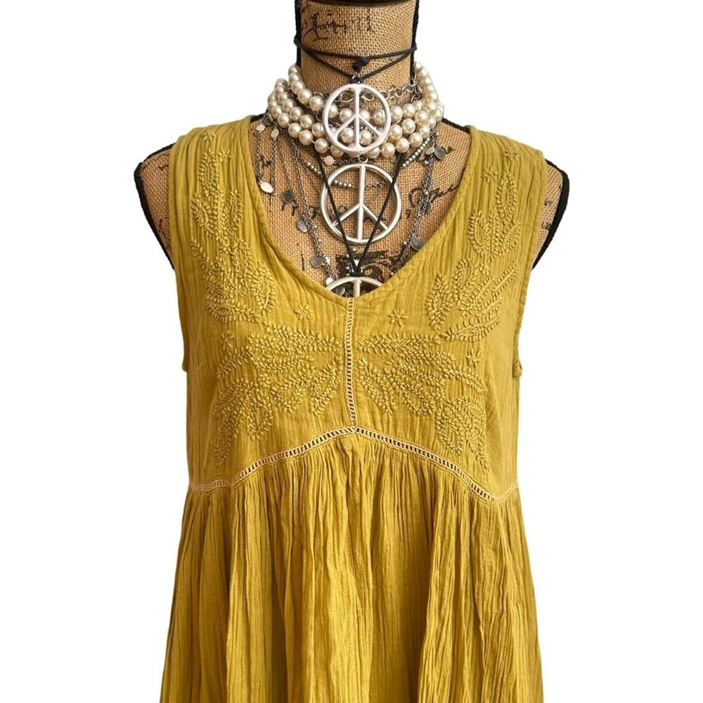 TALISMAN women's 100% cotton maxi sleeveless dress - Australia - SIZE M - MEDIUM - Picture 6 of 14